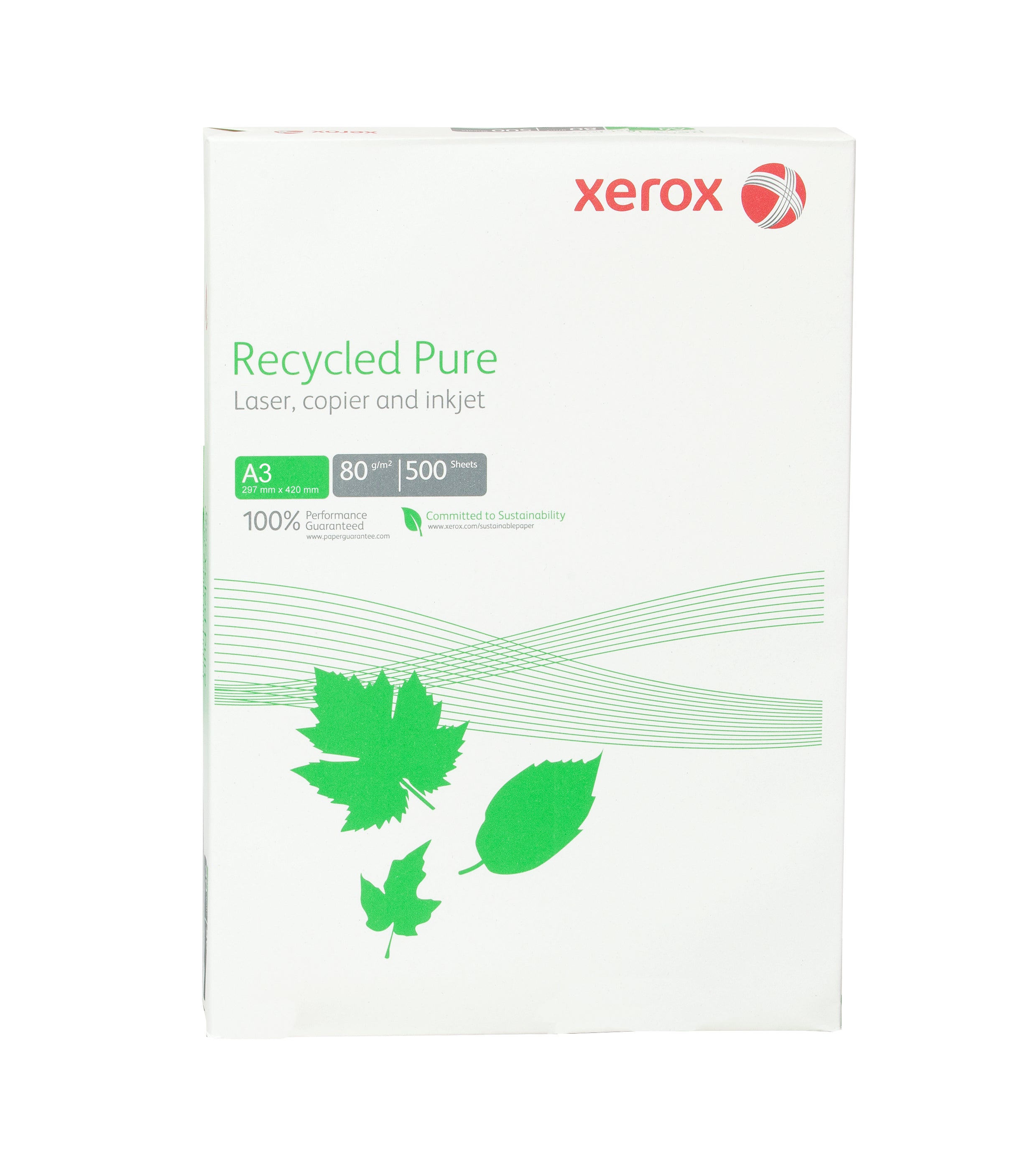 HARTIE COPIATOR A3 RECYCLED PURE 80G 500/TOP XEROX HARTIE COPIATOR A3 RECYCLED PURE 80G 500/TOP XEROX